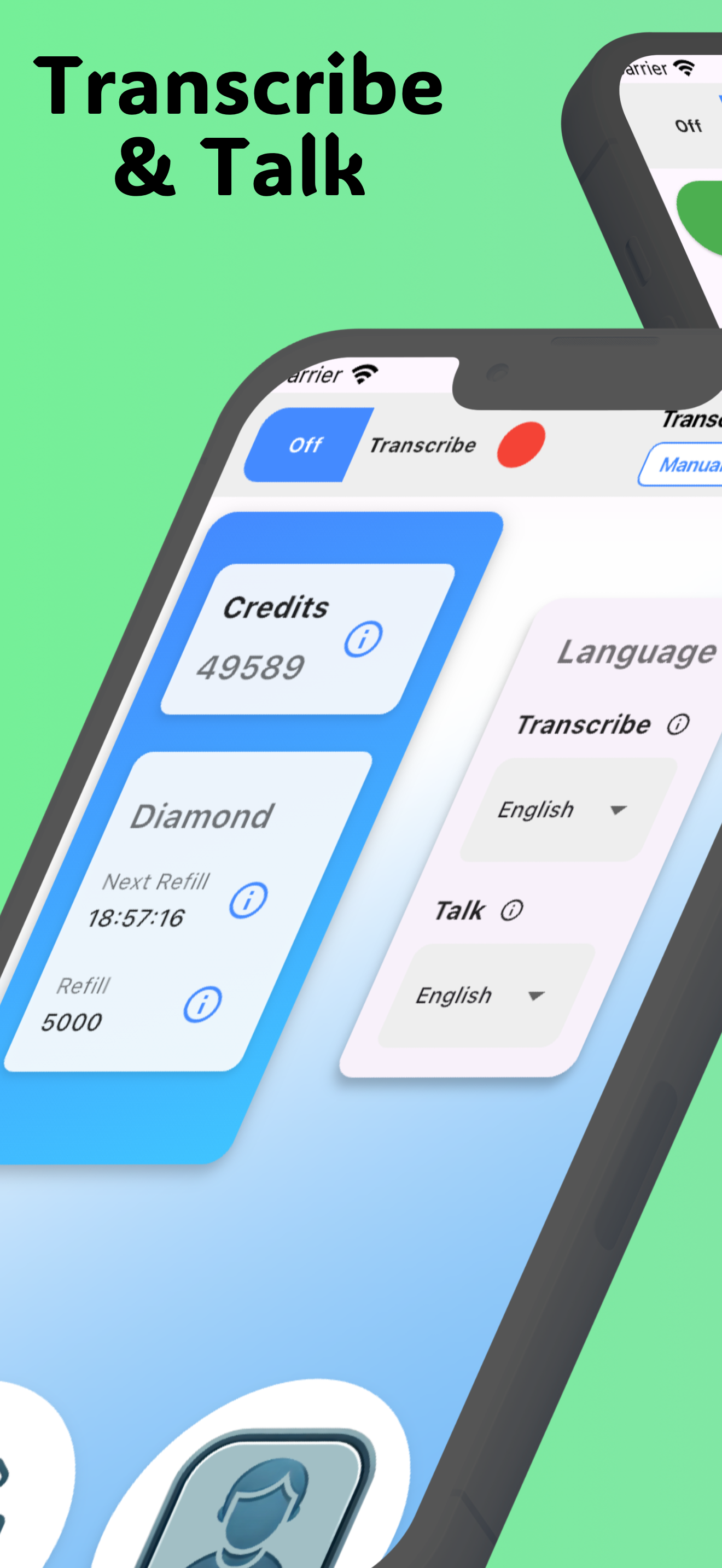 Transcribe & Talk